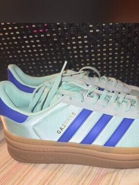 Adidas Gazelle Mint Blue Sneakers